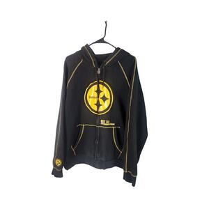 Pittsburgh Steelers Pro Line full zip hoodie men's 2X